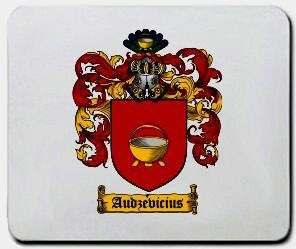 Audzevicius coat of arms mouse pad