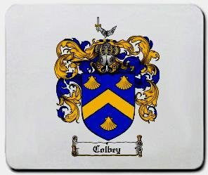 Colbey coat of arms mouse pad