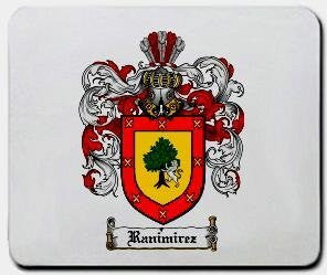 Ranimirez coat of arms mouse pad