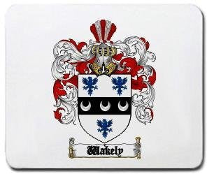 Wakely coat of arms mouse pad