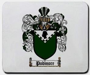 Podmore coat of arms mouse pad