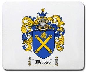 Webbley coat of arms mouse pad