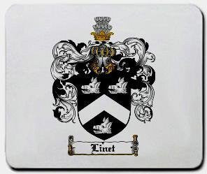 Linet coat of arms mouse pad