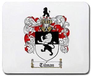 Tilman coat of arms mouse pad