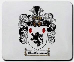 Maccrossen coat of arms mouse pad