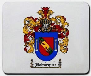 Bohorquez coat of arms mouse pad