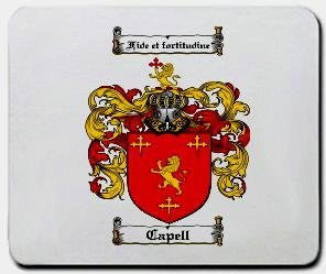 Capell coat of arms mouse pad