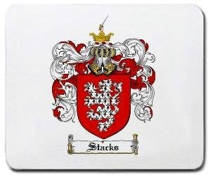 Stacks coat of arms mouse pad