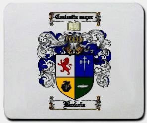 Bowie coat of arms mouse pad