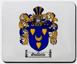 Guillette coat of arms mouse pad