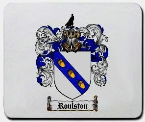 Roulston coat of arms mouse pad