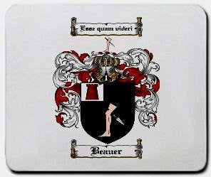Beauer coat of arms mouse pad