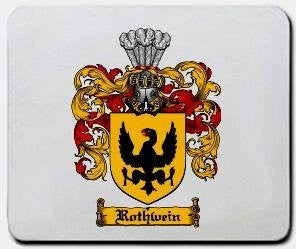 Rothwein coat of arms mouse pad