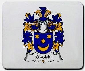 Kiwalski coat of arms mouse pad