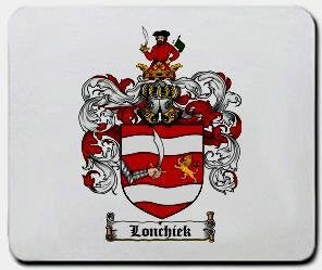 Lonchiek coat of arms mouse pad