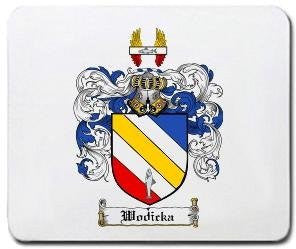 Wodicka coat of arms mouse pad