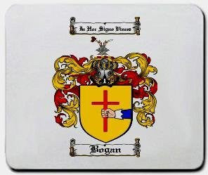 Bogan coat of arms mouse pad