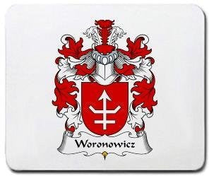 Woronowicz coat of arms mouse pad