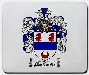 Maccardle coat of arms mouse pad