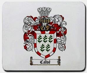 Calve coat of arms mouse pad