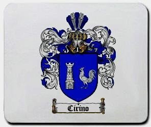 Cirino coat of arms mouse pad