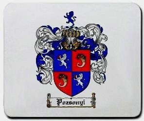 Pozsonyi coat of arms mouse pad