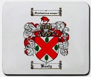 Keaty coat of arms mouse pad