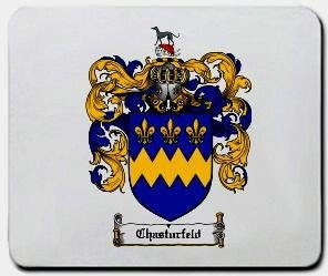 Chasturfeld coat of arms mouse pad