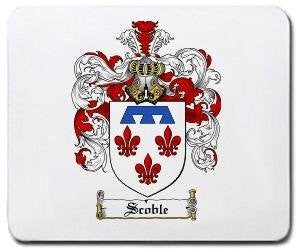 Scoble coat of arms mouse pad