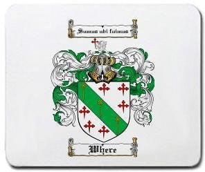 Where coat of arms mouse pad