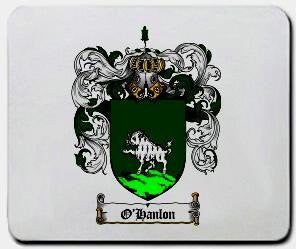 O'hanlon coat of arms mouse pad