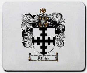 Athlek coat of arms mouse pad
