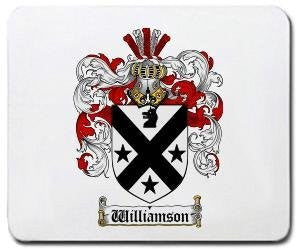 Williamson coat of arms mouse pad