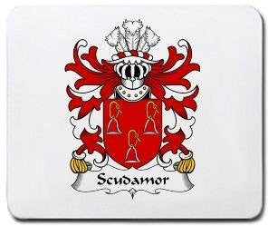 Scudamor coat of arms mouse pad