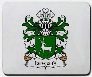 Iorwerth coat of arms mouse pad
