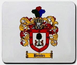 Benitez coat of arms mouse pad
