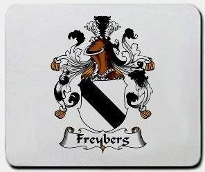 Freyberg coat of arms mouse pad