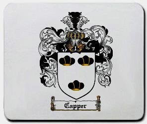 Capper coat of arms mouse pad