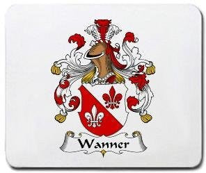 Wanner coat of arms mouse pad