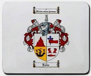 Eoin coat of arms mouse pad