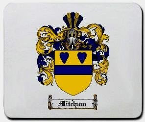 Mitchum coat of arms mouse pad