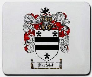 Bartolet coat of arms mouse pad