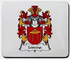 Leszczyc coat of arms mouse pad