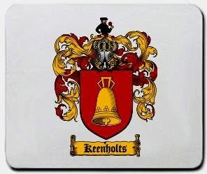 Keenholts coat of arms mouse pad