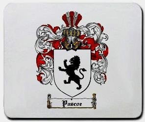 Pascoe coat of arms mouse pad