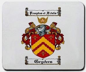 Gryders coat of arms mouse pad