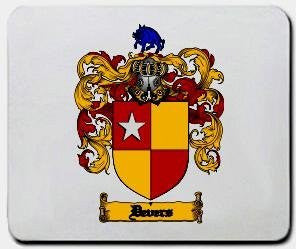 Devers coat of arms mouse pad