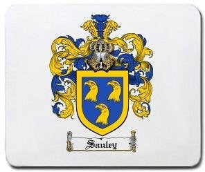 Sauley coat of arms mouse pad