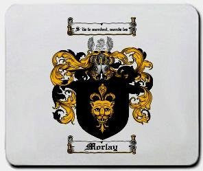 Morlay coat of arms mouse pad