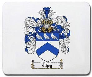 They coat of arms mouse pad